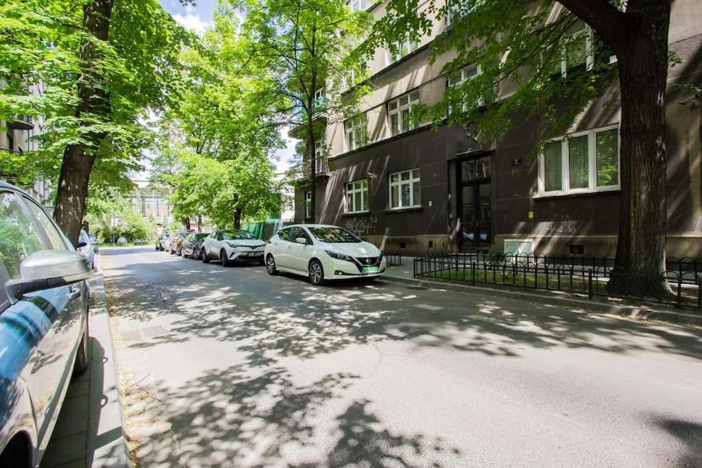 Spacious 3Br Apartment With Ac In Living Room, 2 Balconies Krasków Eksteriør bilde